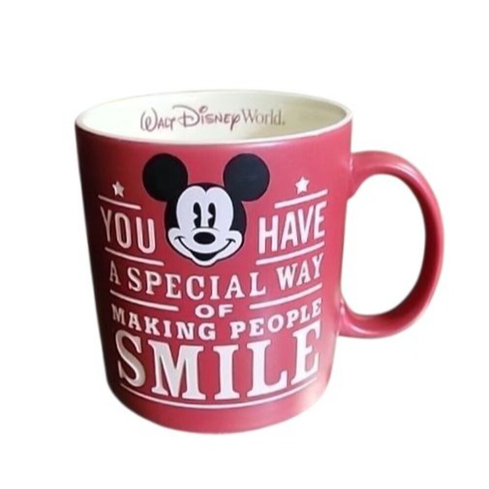Disney Parks Mickey Mouse Mug You Have A Special Way of Making People Smile 16oz